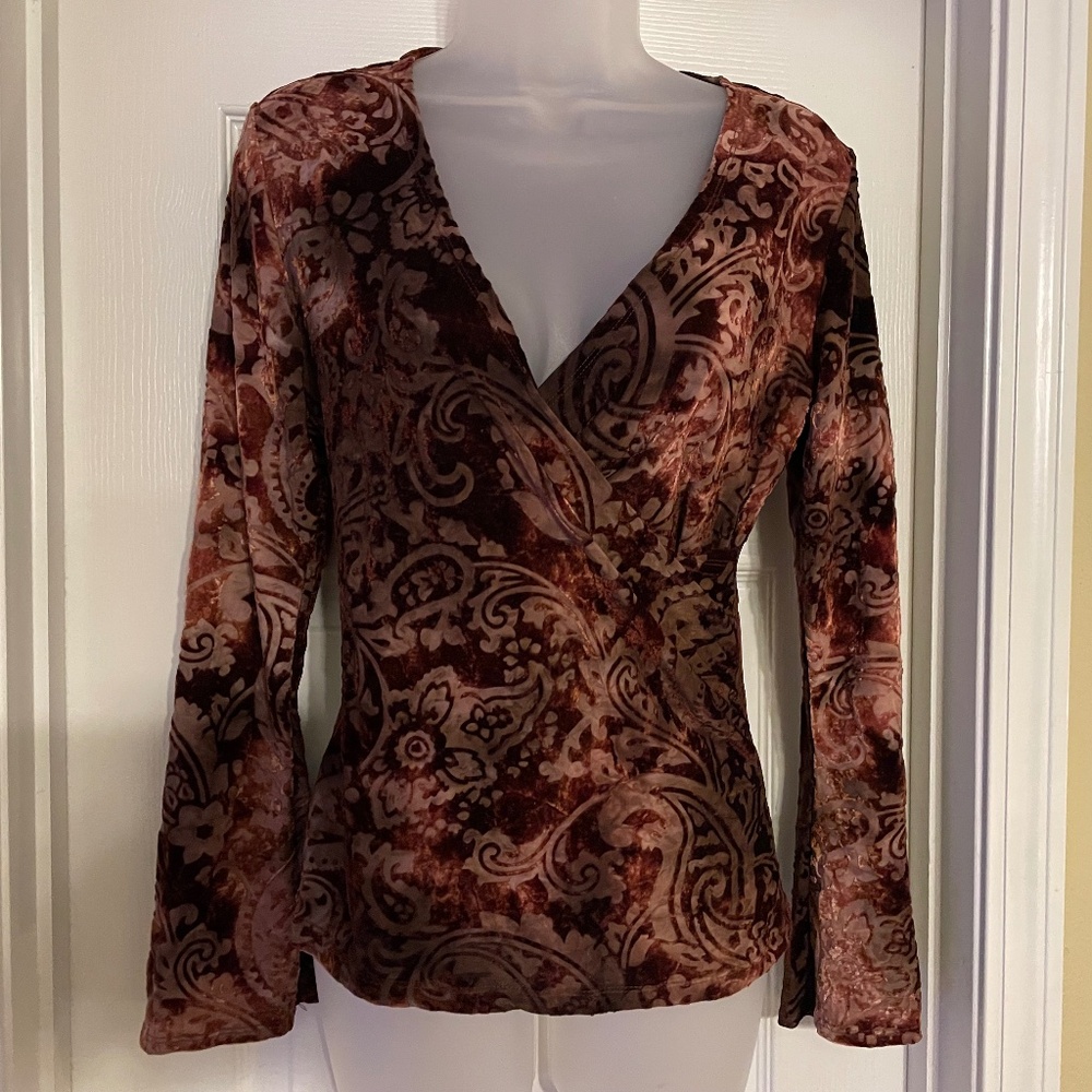 VINTAGE YK2 SUSAN LAWRENCE TOP, size S
